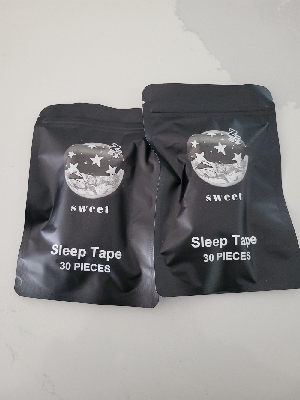 Sweet Black Sleep Tape - 30 Pieces